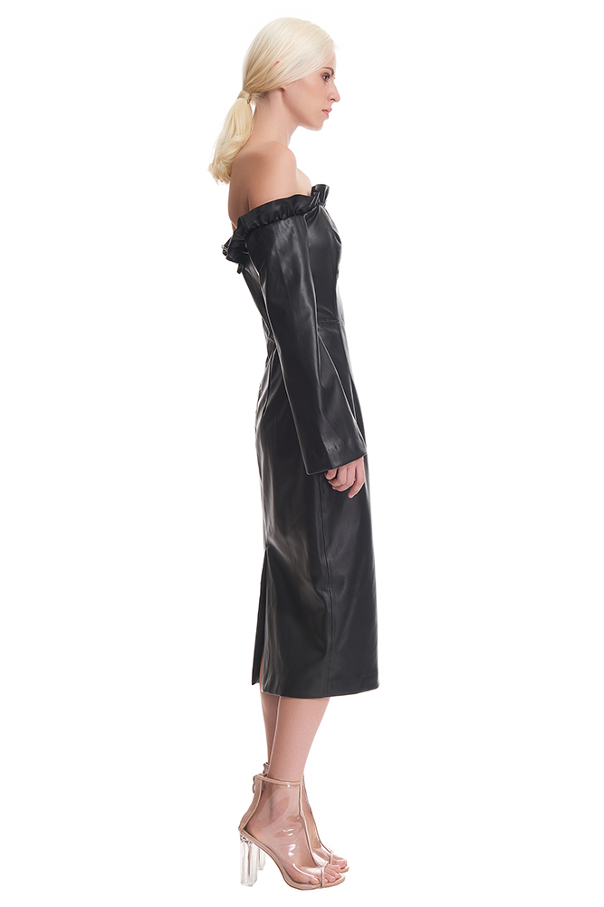 side view of the dress