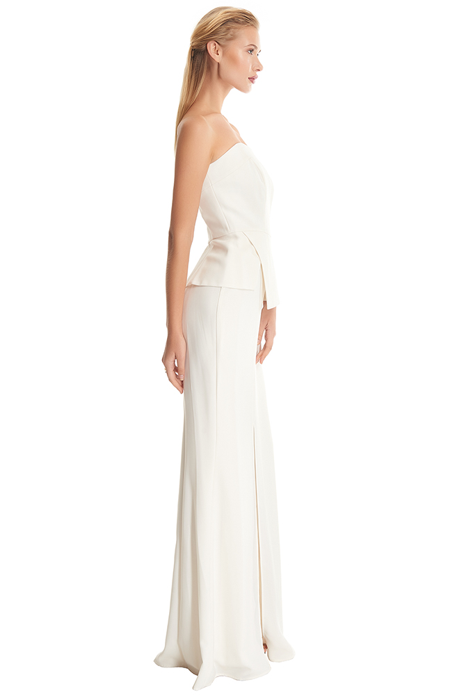 side view of the dress