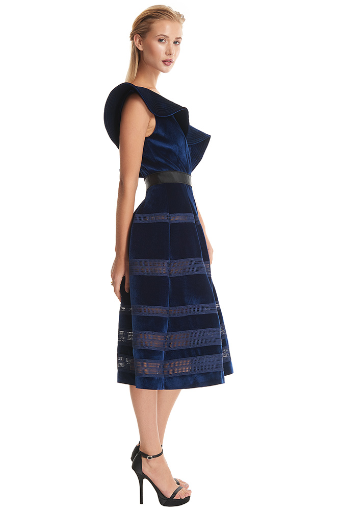 side view of the dress