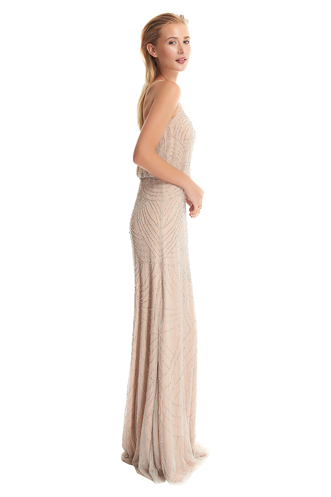 side view of the dress