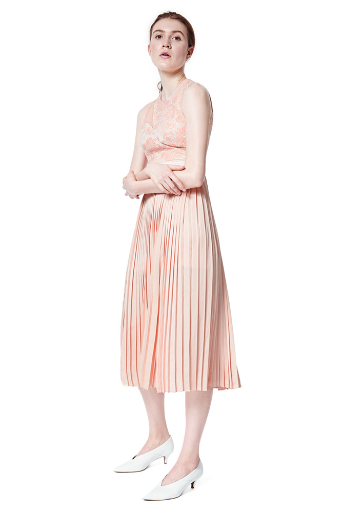 side view of the dress