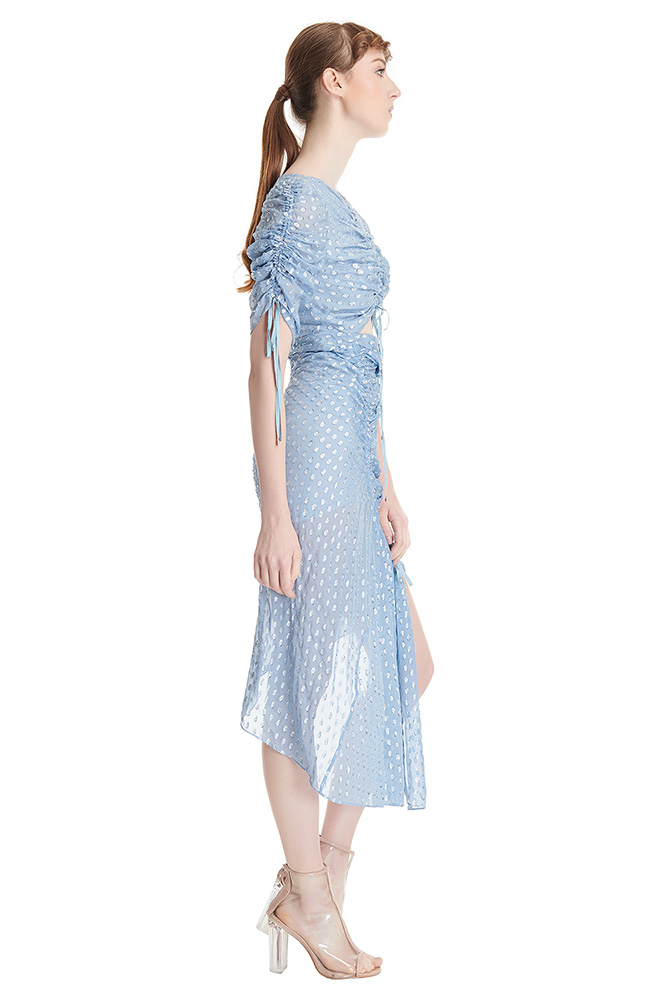 side view of the dress