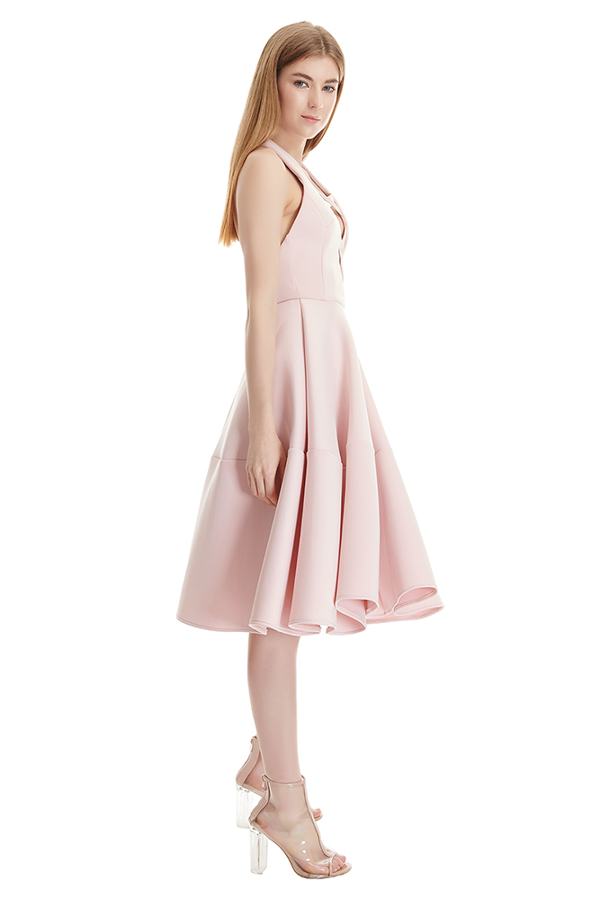 side view of the dress
