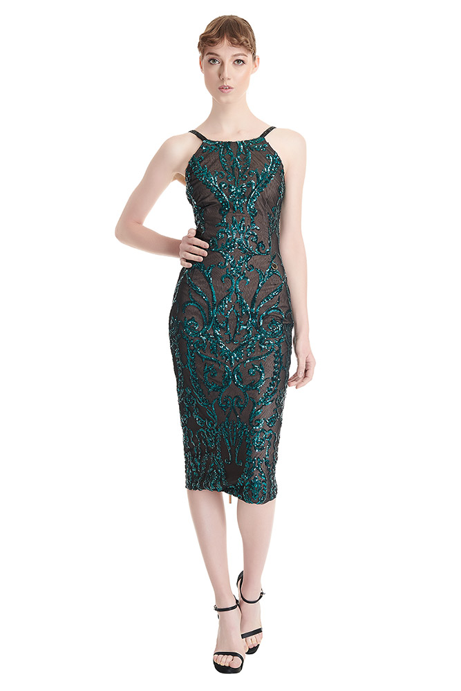 front view of the dress