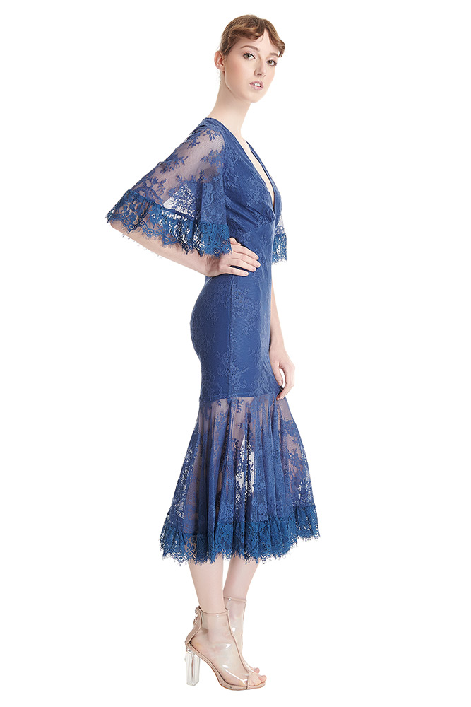 side view of the dress