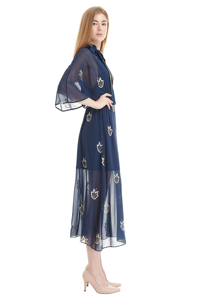 side view of the dress