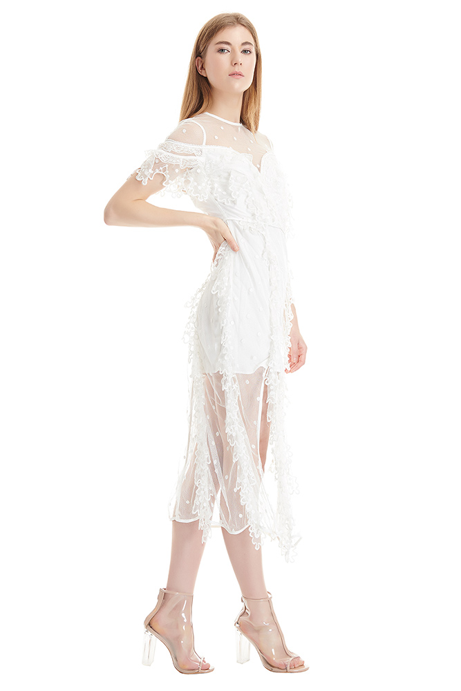side view of the dress