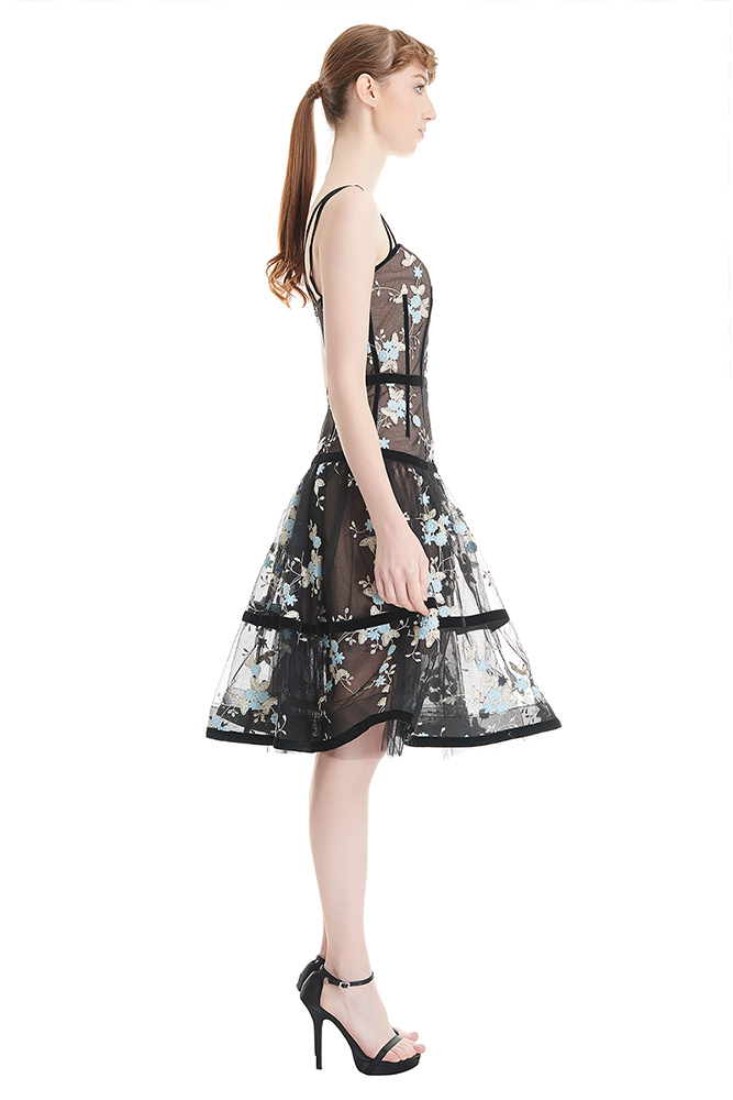 side view of the dress
