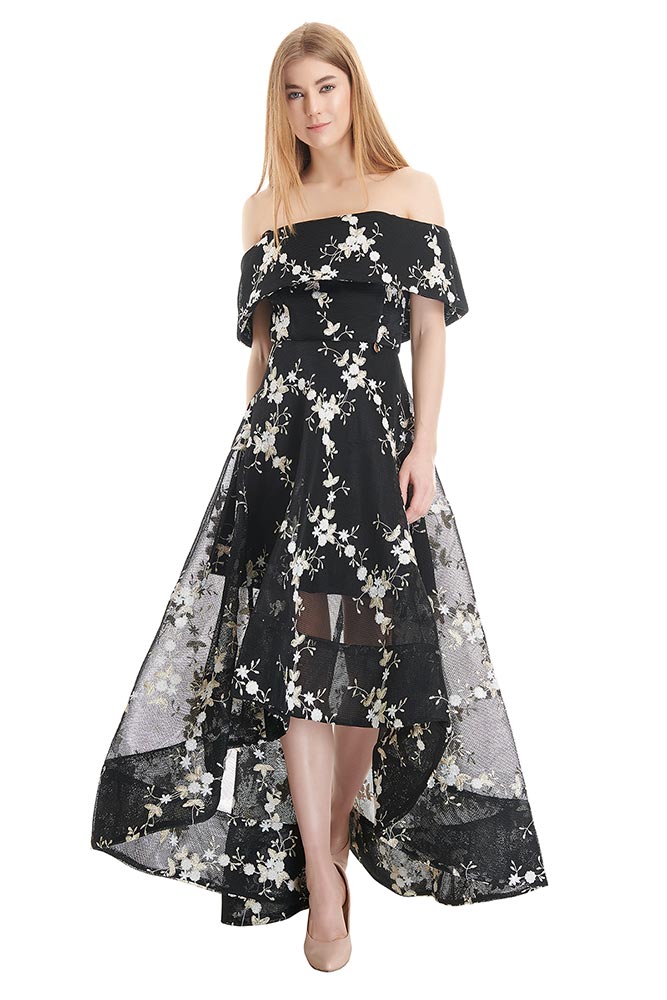 front view of the dress