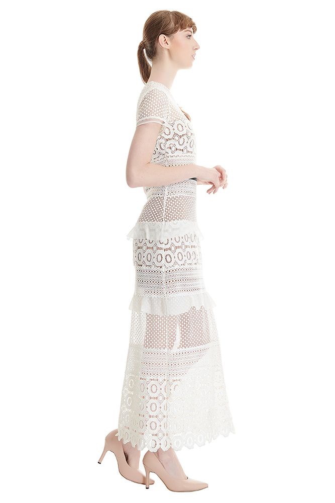 side view of the dress