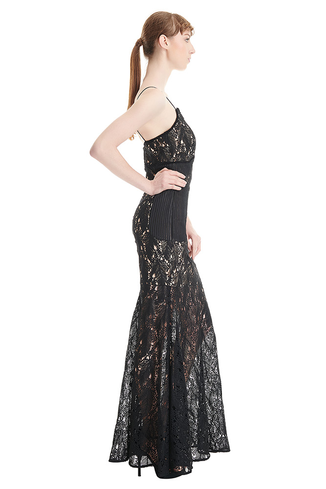 side view of the dress