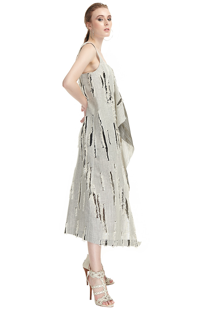 side view of the dress