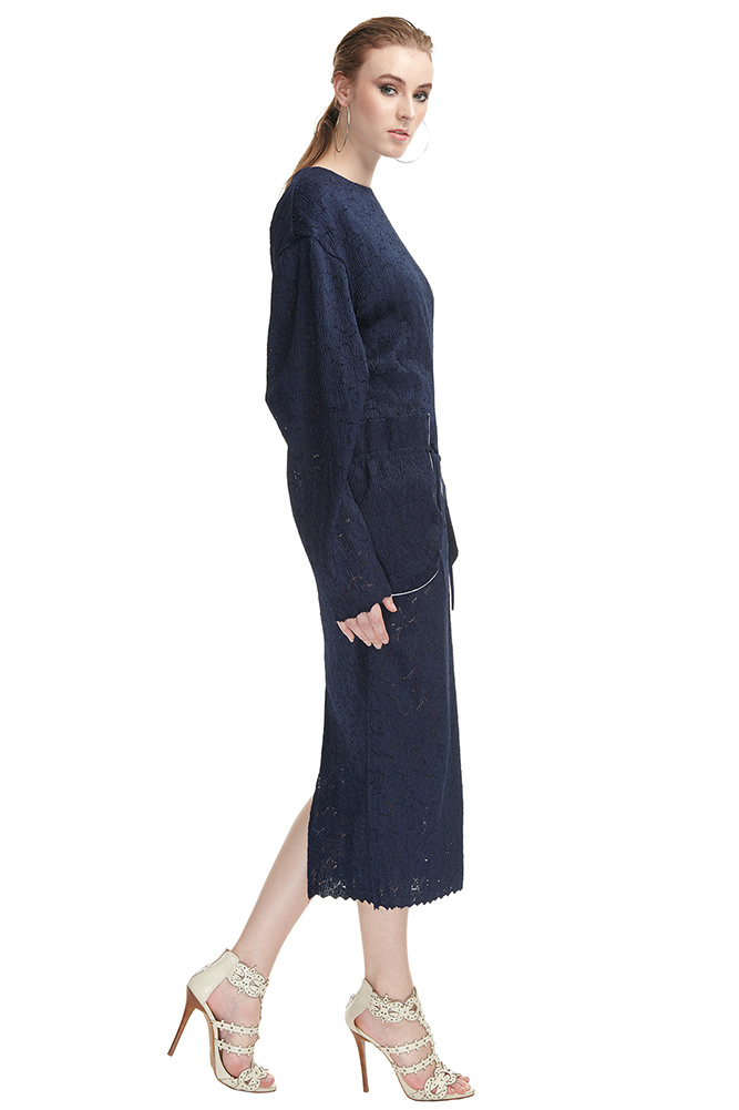 side view of the dress