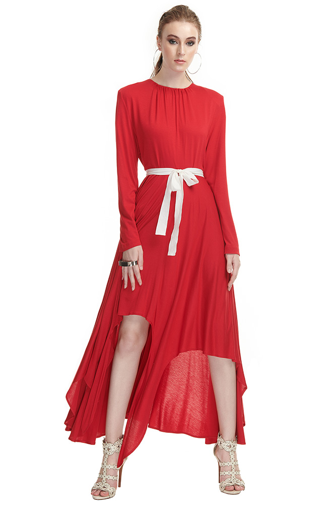 front view of the dress