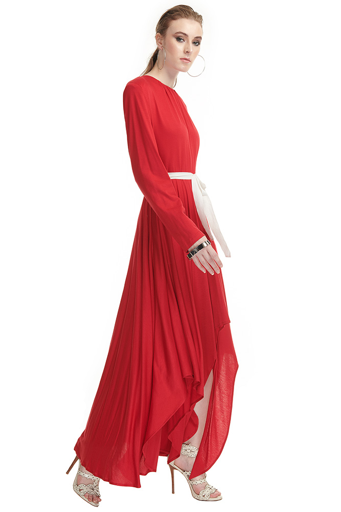 side view of the dress