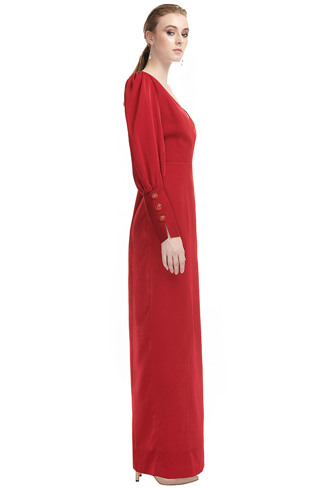 side view of the dress