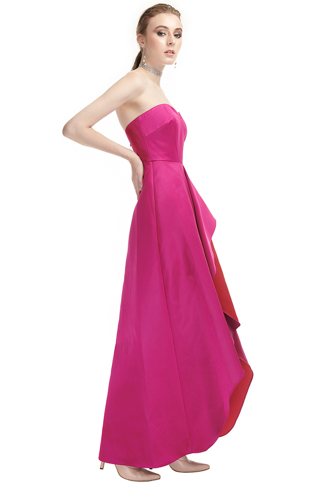 side view of the dress
