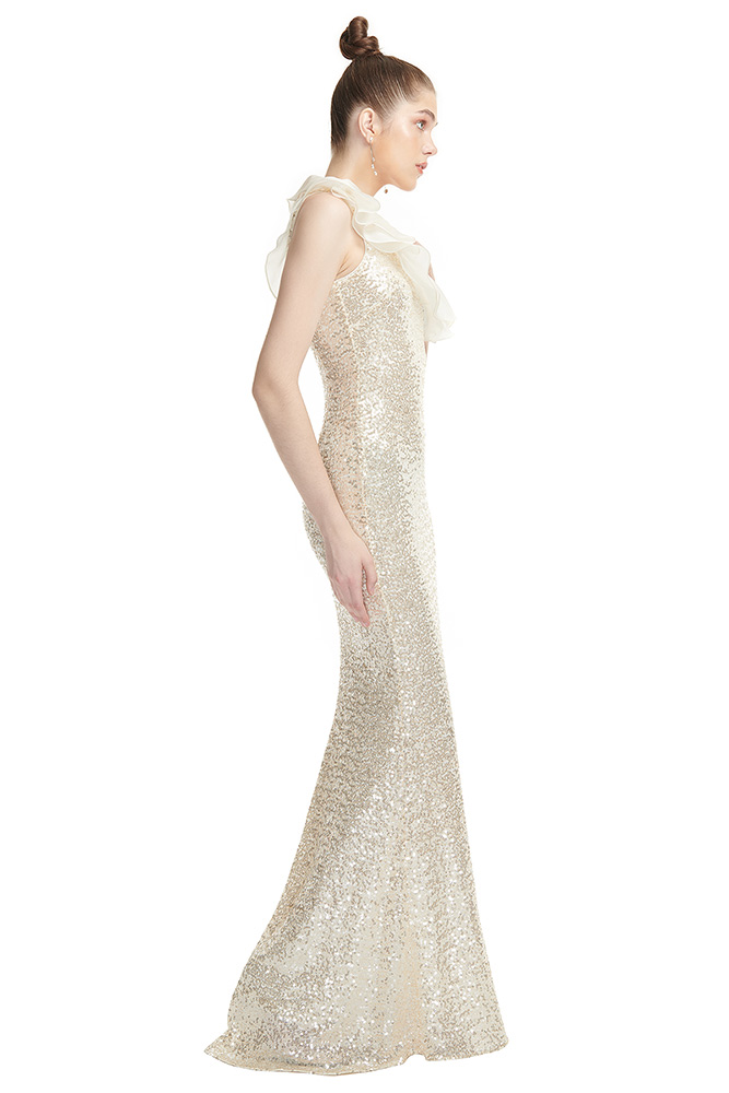 side view of the dress