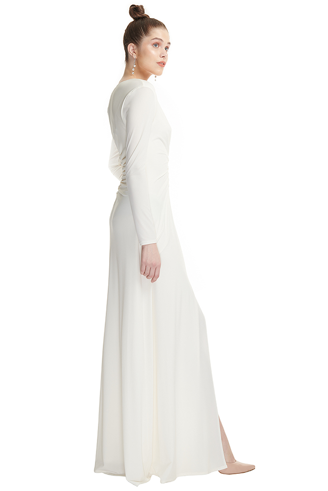 side view of the dress
