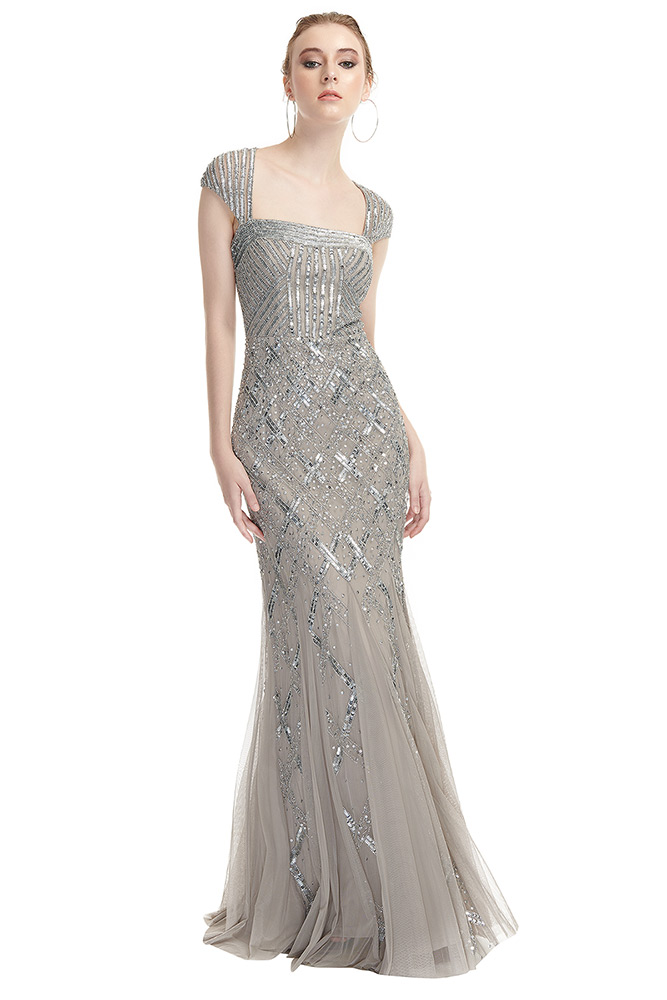 front view of the dress