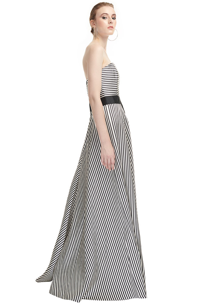 side view of the dress