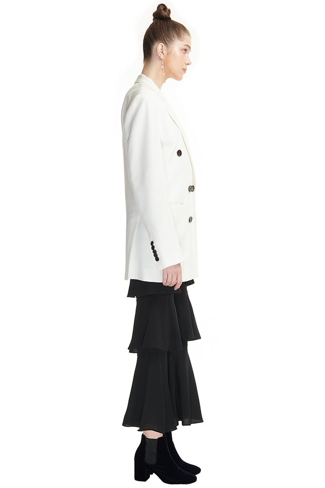 side view of the dress