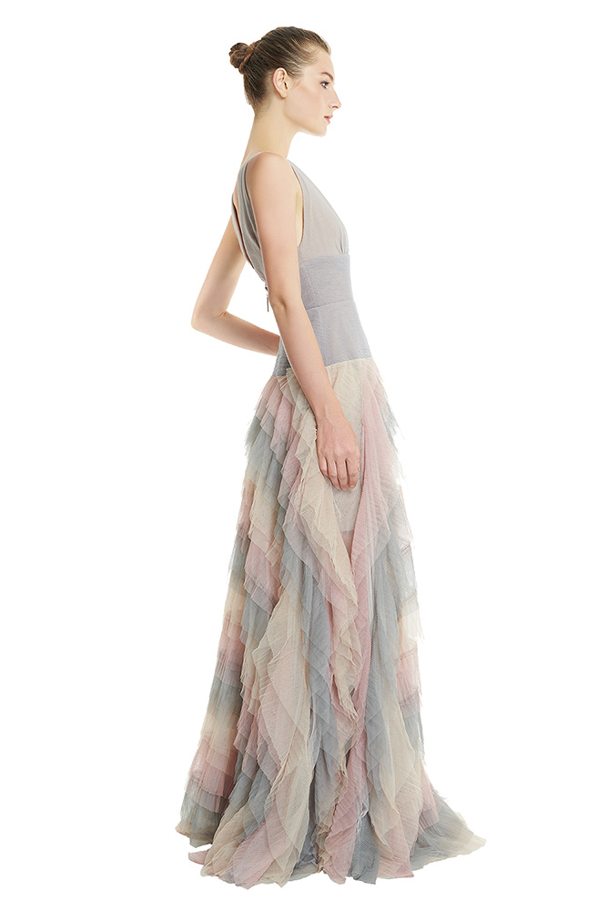 side view of the dress
