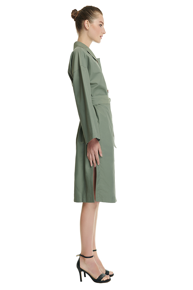 side view of the dress