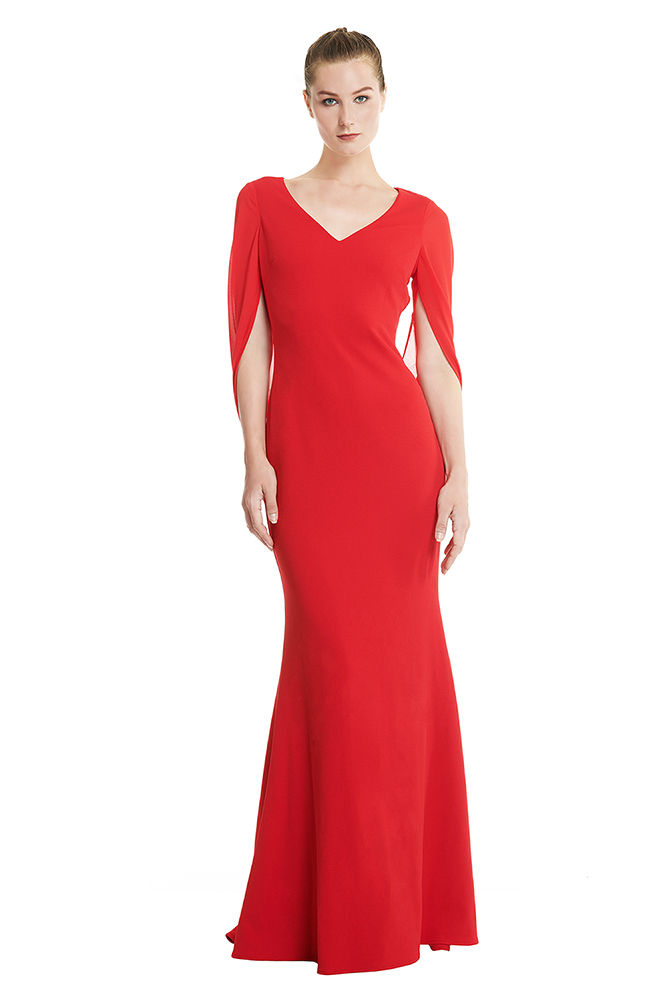 front view of the dress