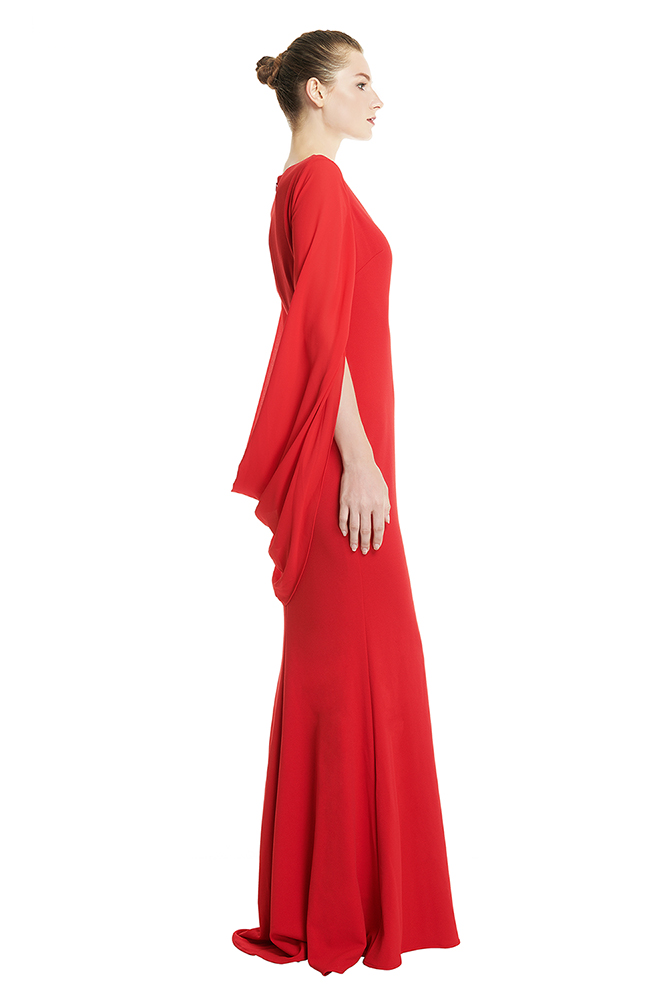side view of the dress