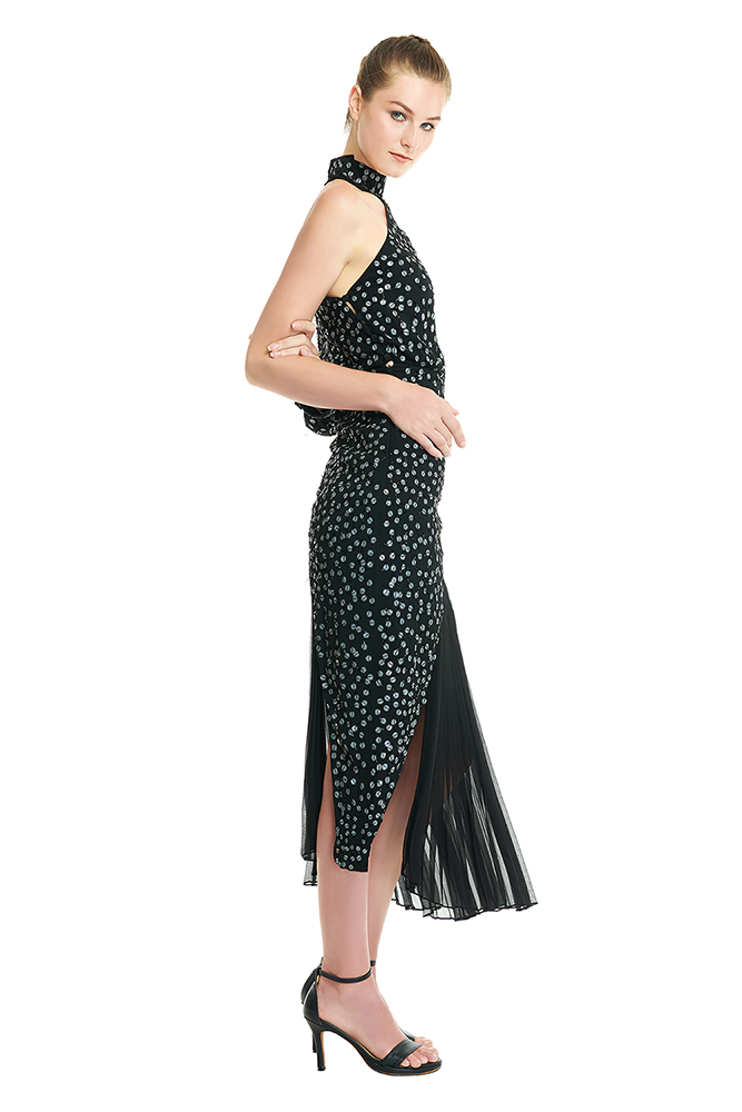 side view of the dress