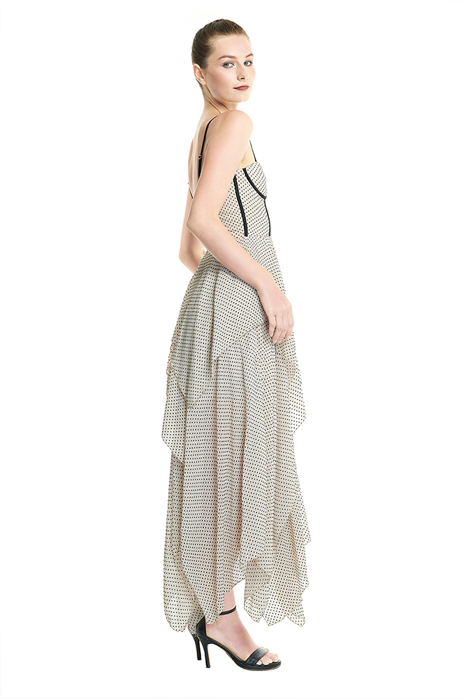 side view of the dress