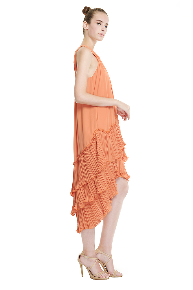side view of the dress