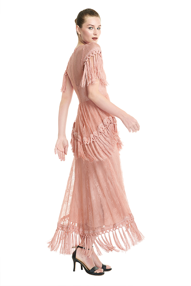 side view of the dress