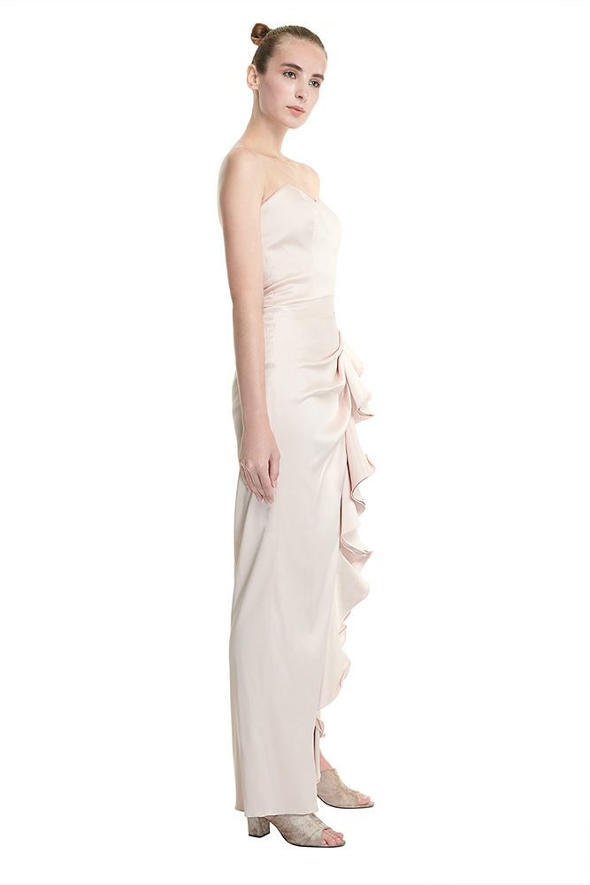 side view of the dress