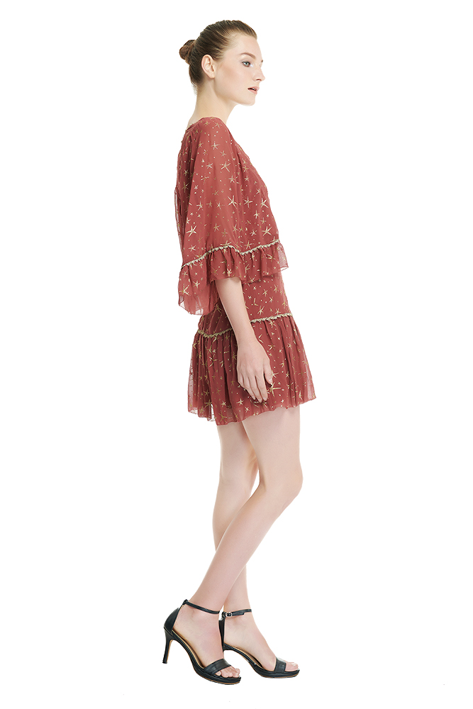 side view of the dress