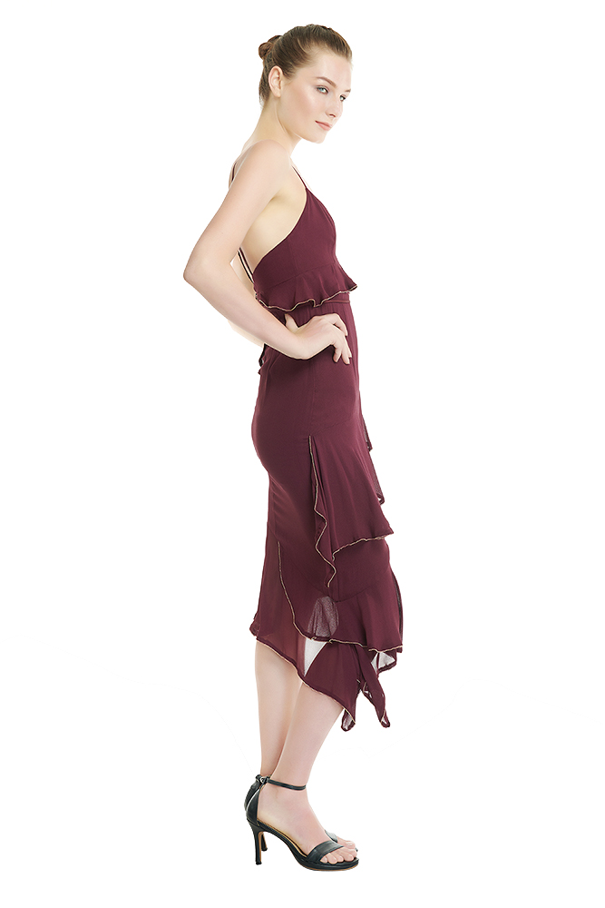 side view of the dress