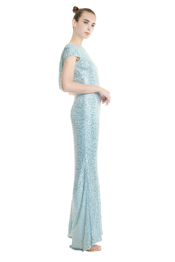side view of the dress