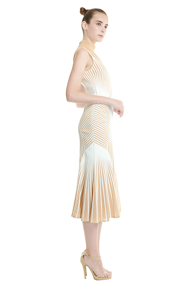 side view of the dress