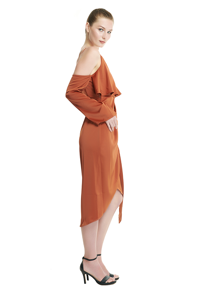 side view of the dress