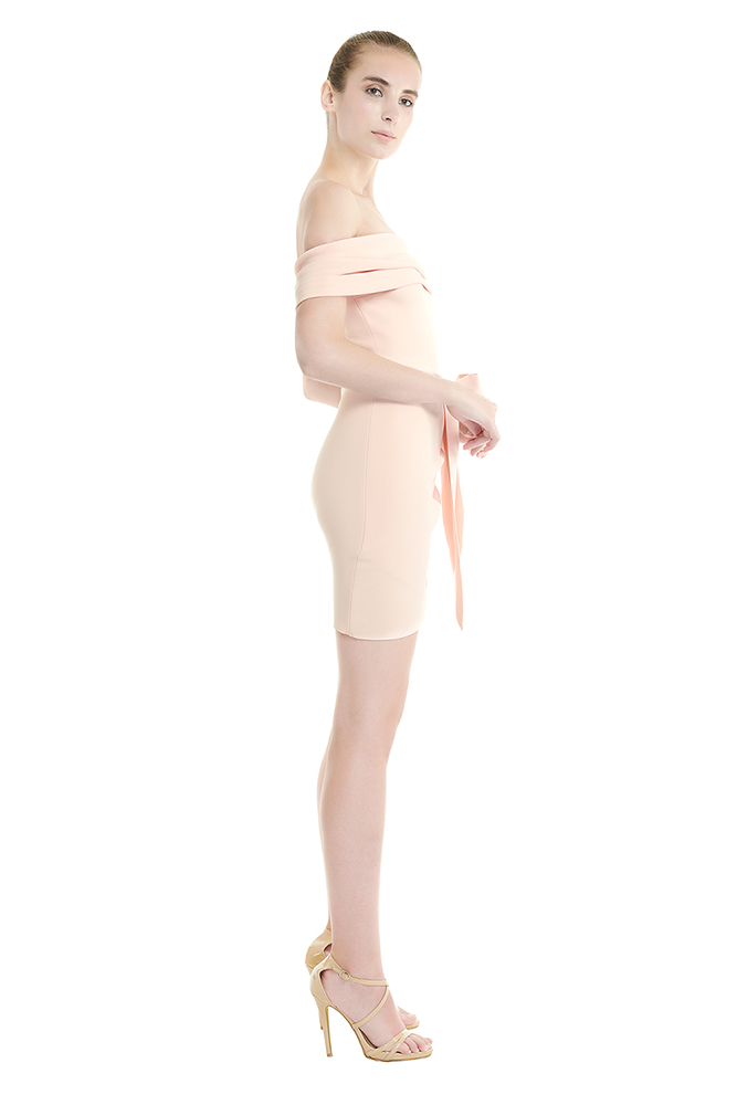 side view of the dress