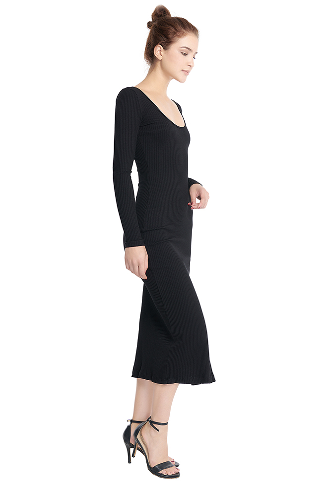 side view of the dress