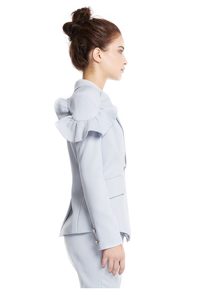 side view of the dress