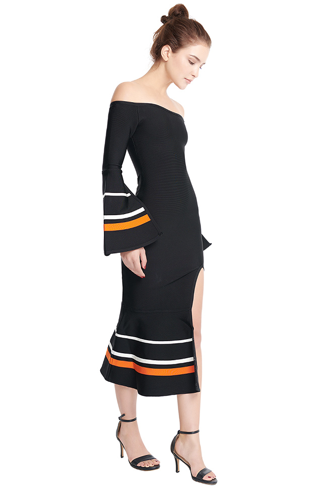 side view of the dress