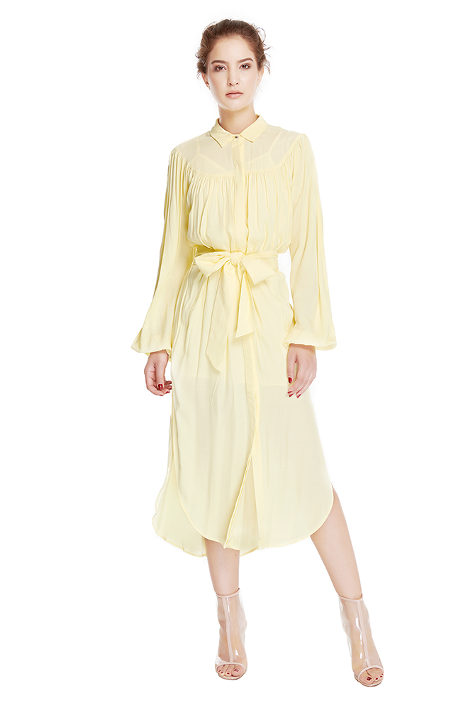 front view of the dress