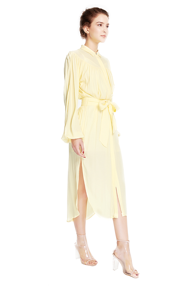 side view of the dress