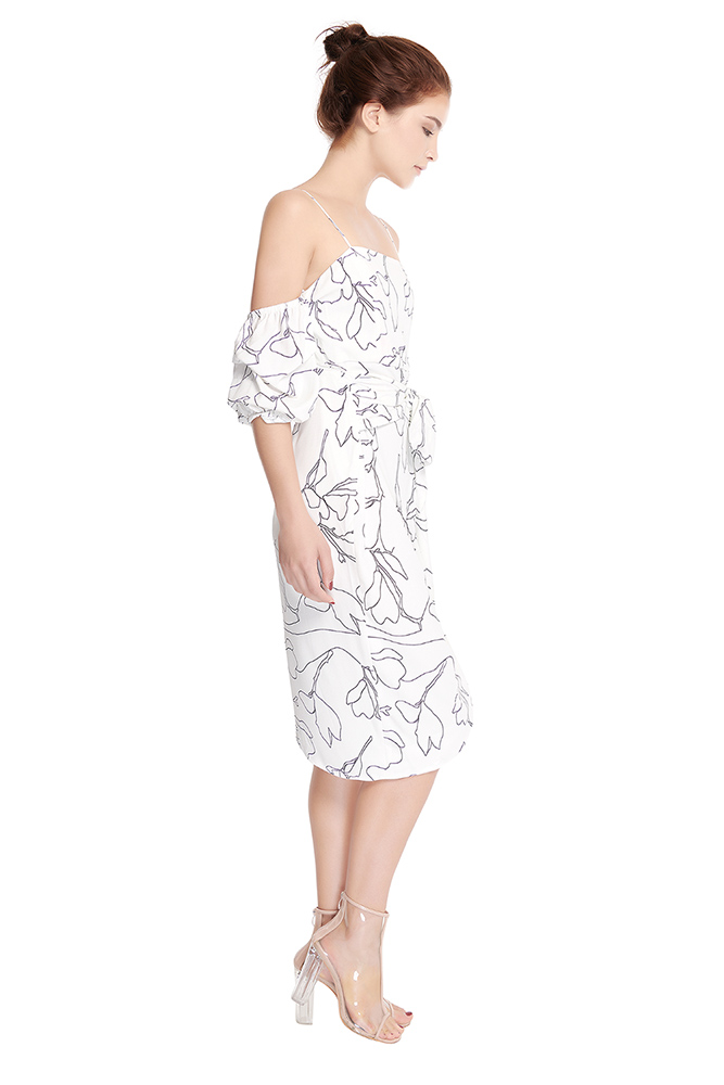 side view of the dress