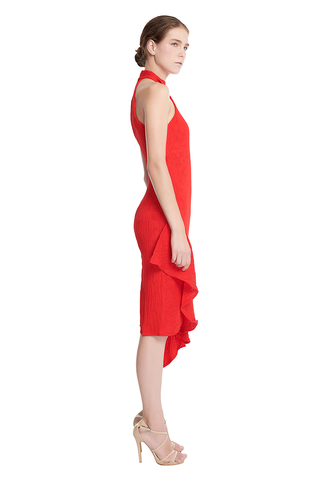 side view of the dress