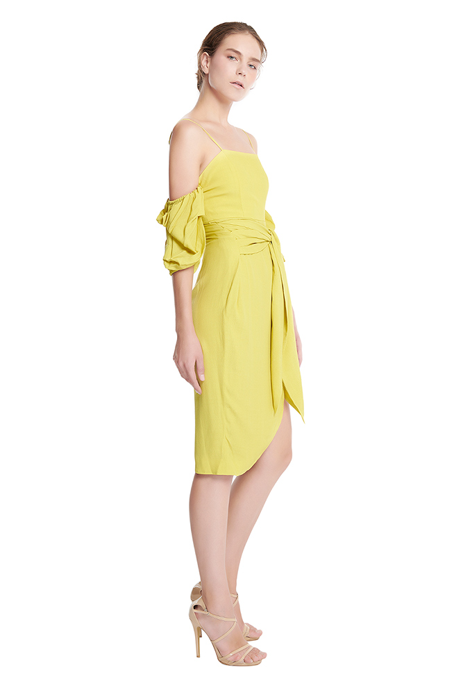 side view of the dress