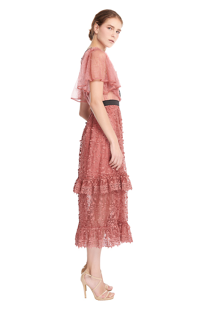 side view of the dress